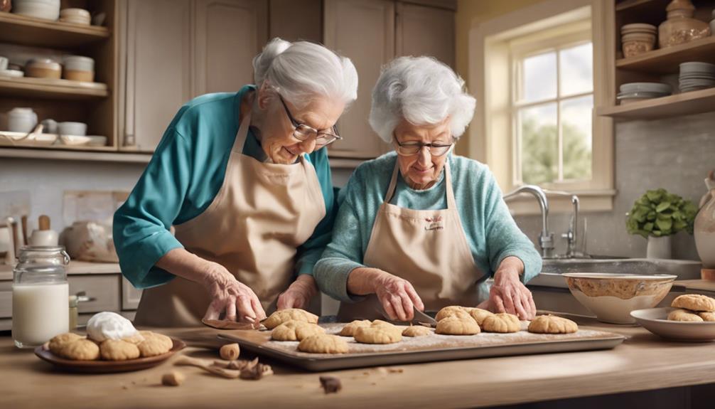 baking in the kitchen