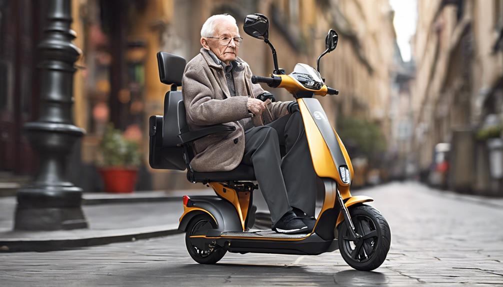 choosing elderly electric scooter