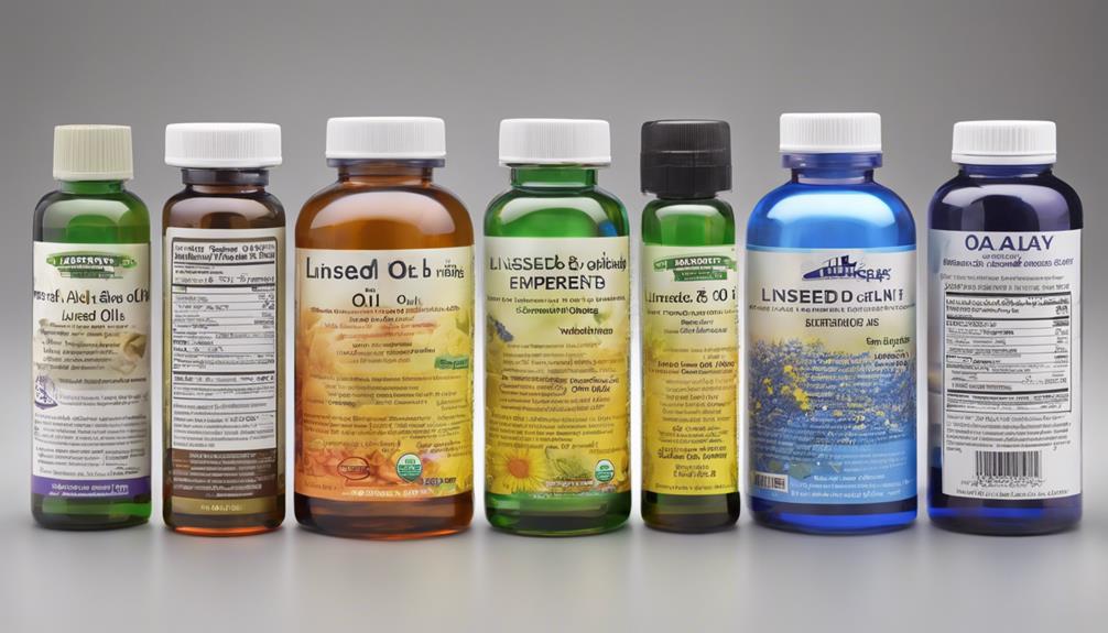 choosing linseed oil supplements