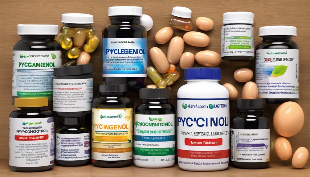 choosing pycnogenol nutritional supplements