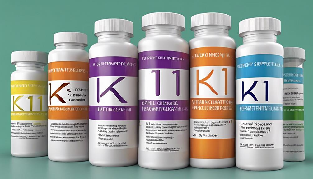 choosing vitamin k1 supplements