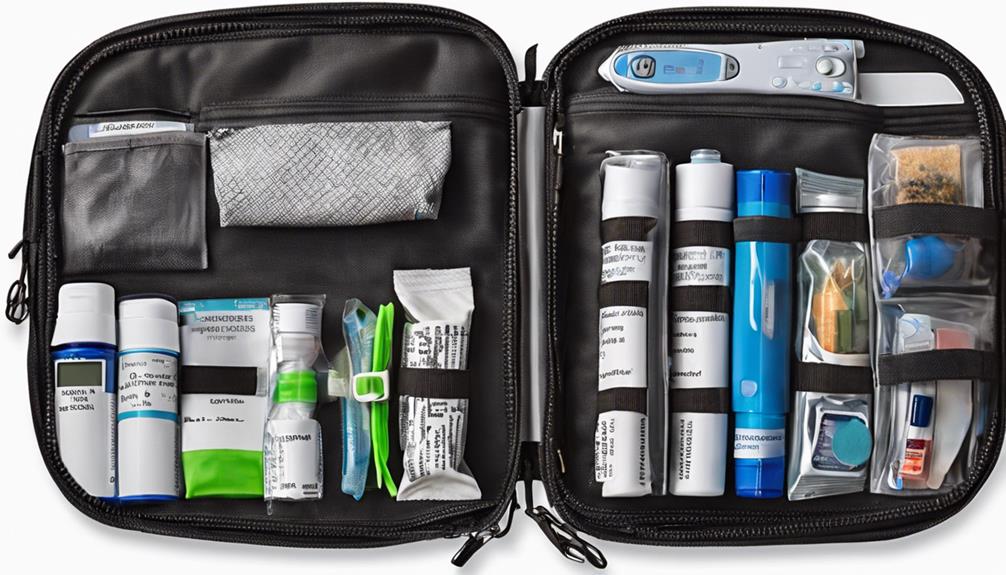 diabetes travel bag essentials