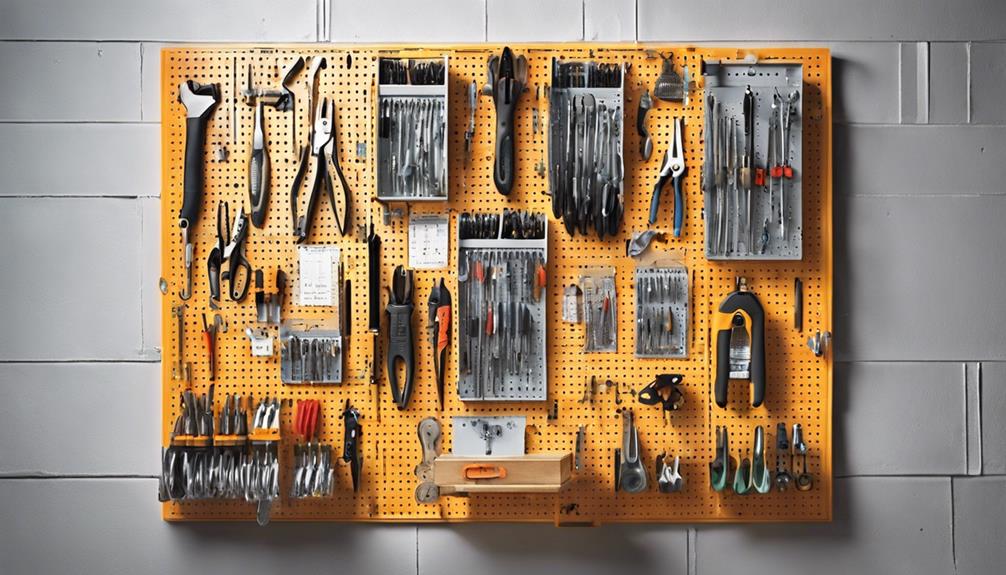 organize tools for efficiency