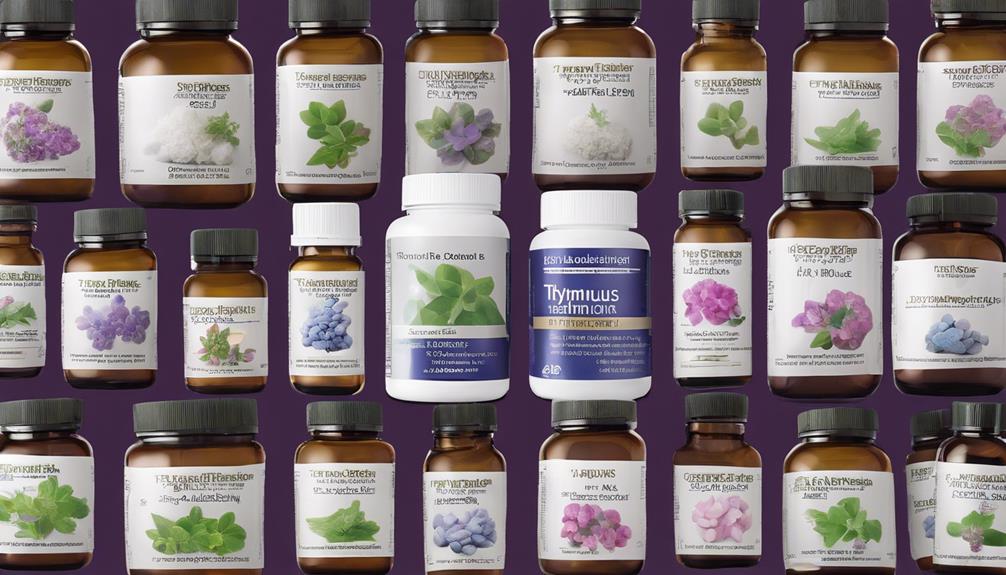 selecting thymus extract supplements