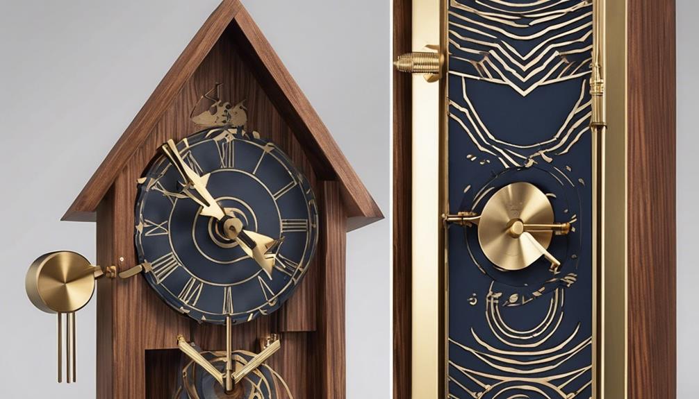 unique specialty clocks showcased