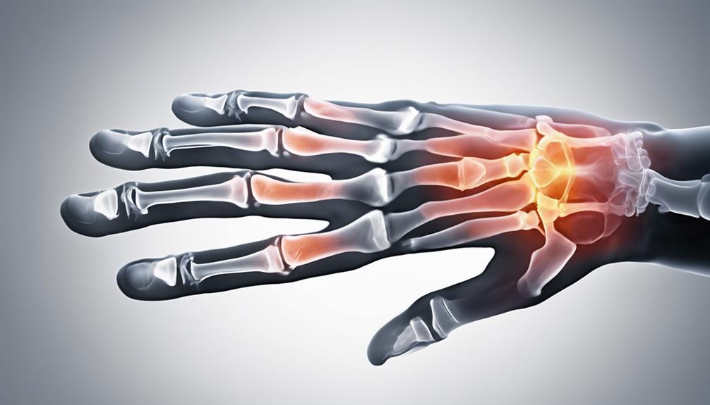 visualizing arthritis on x ray