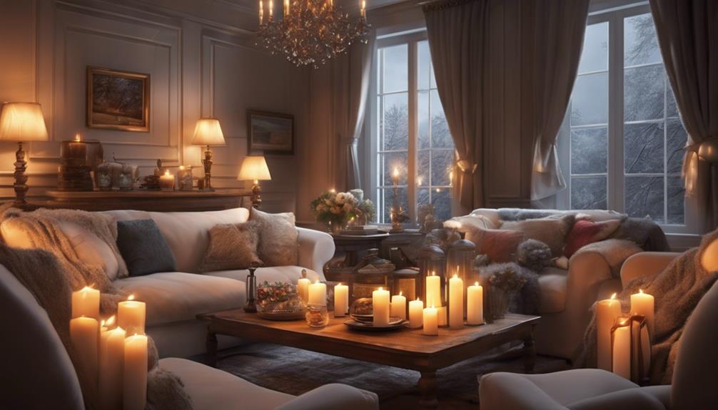 warmth and coziness wrapped
