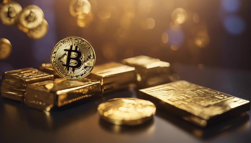 cryptocurrency comparison with gold