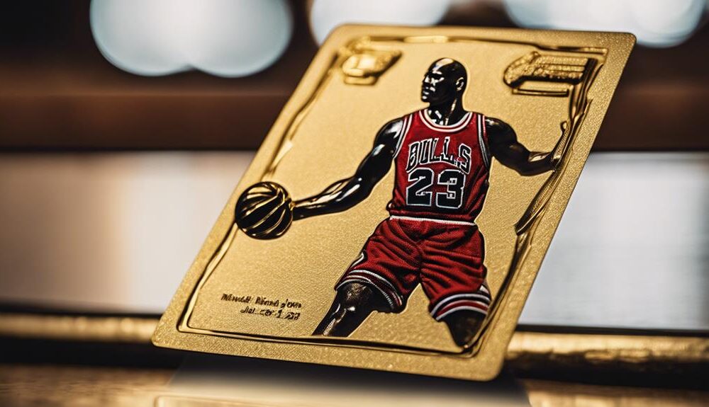 michael jordan gold card