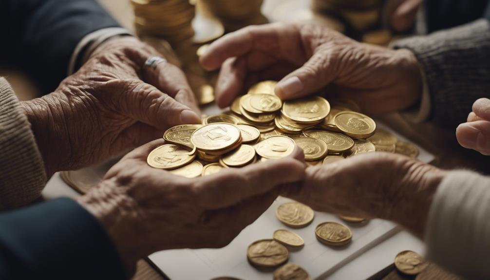 retirement savings with gold