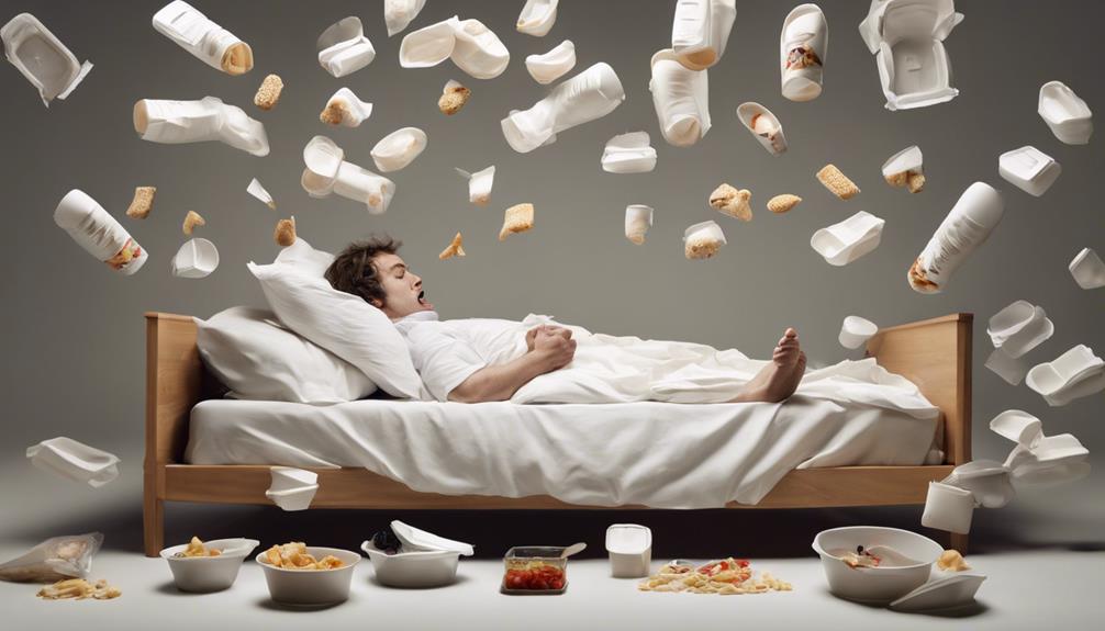 sleep and diet disruptions