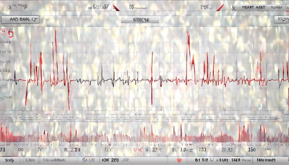 tracking heart rate changes