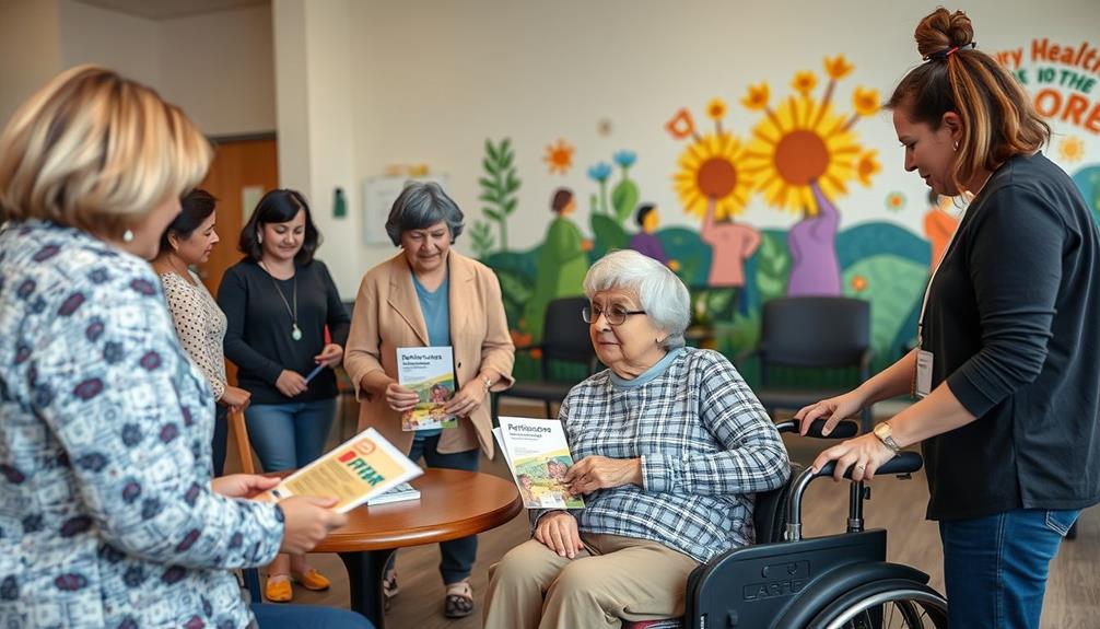 utilizing local support services