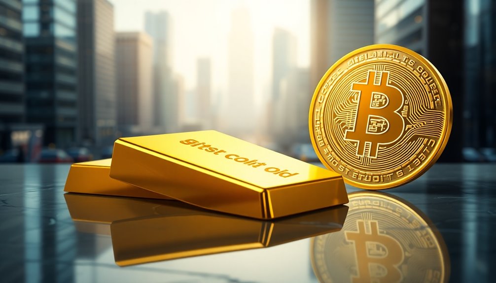 bitcoin versus gold comparison