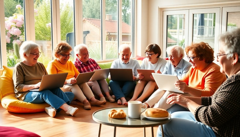 connect with seniors online