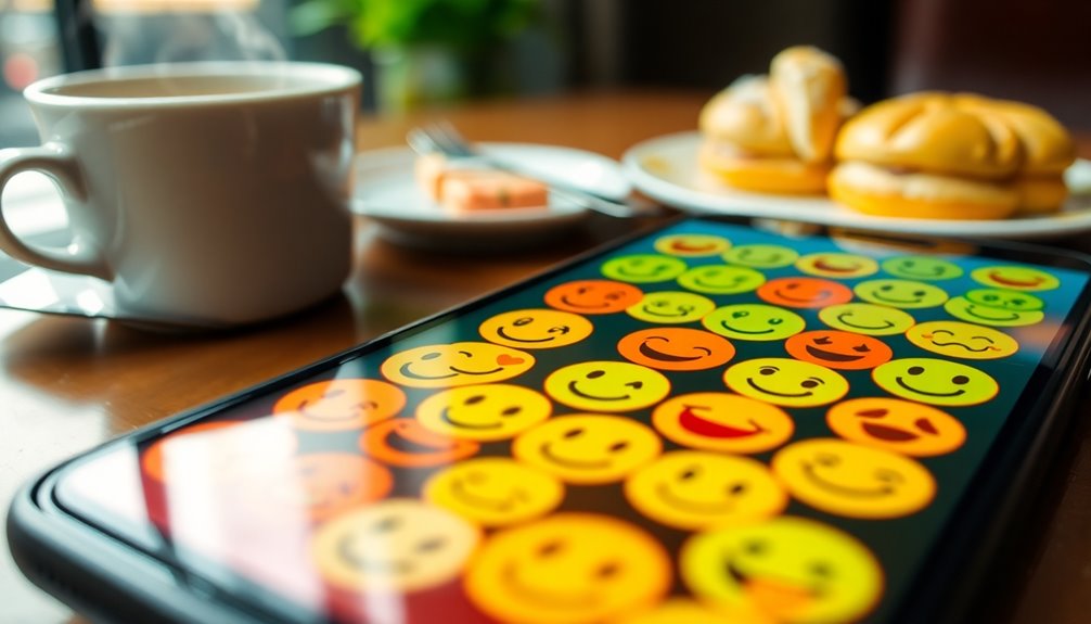 emojis convey diverse emotions