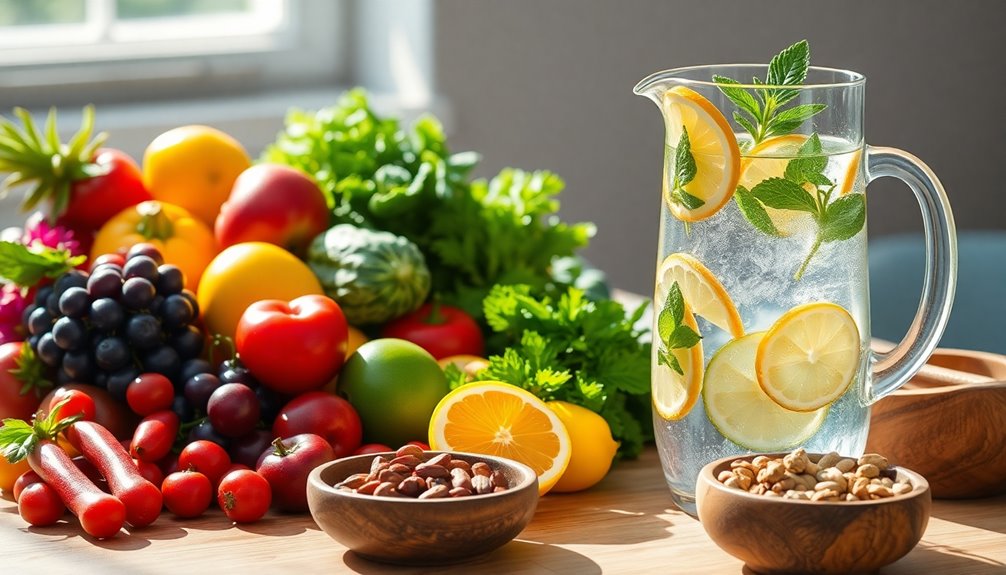 healthy eating and drinking