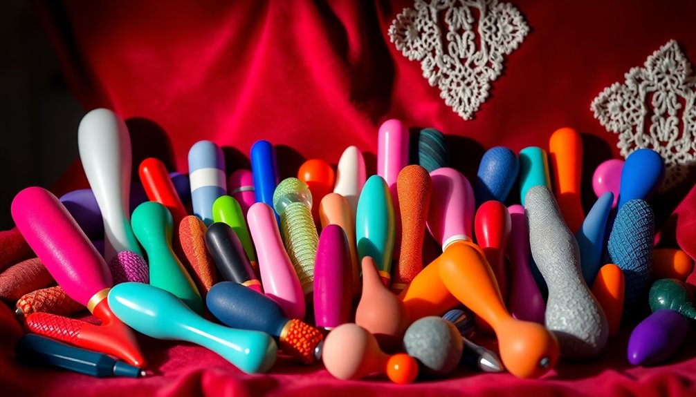 variety of pleasure devices