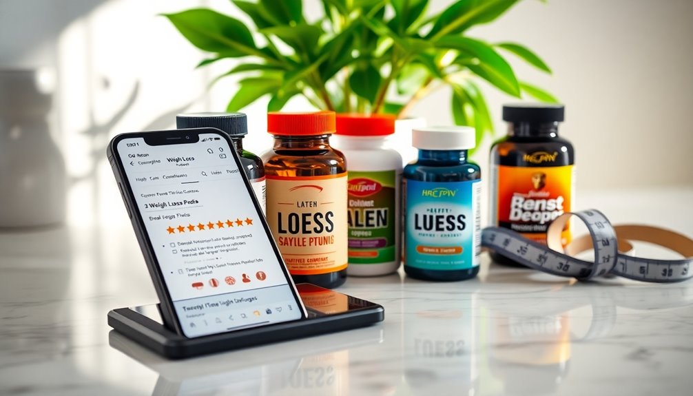 choosing effective weight loss pills