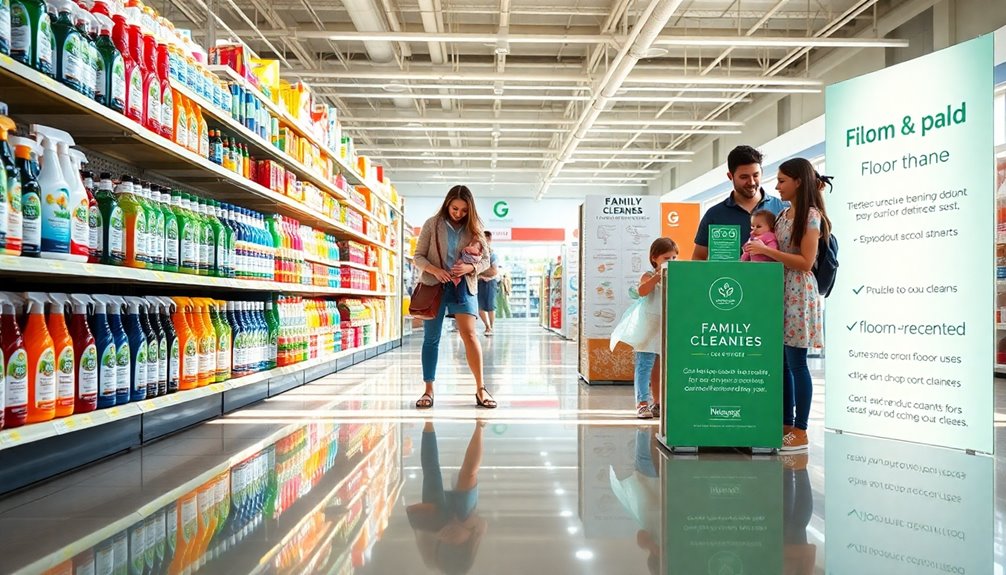 choosing efficient family cleaners