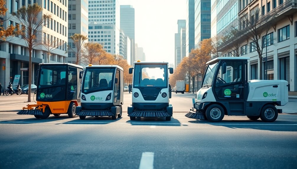 choosing electric road sweepers