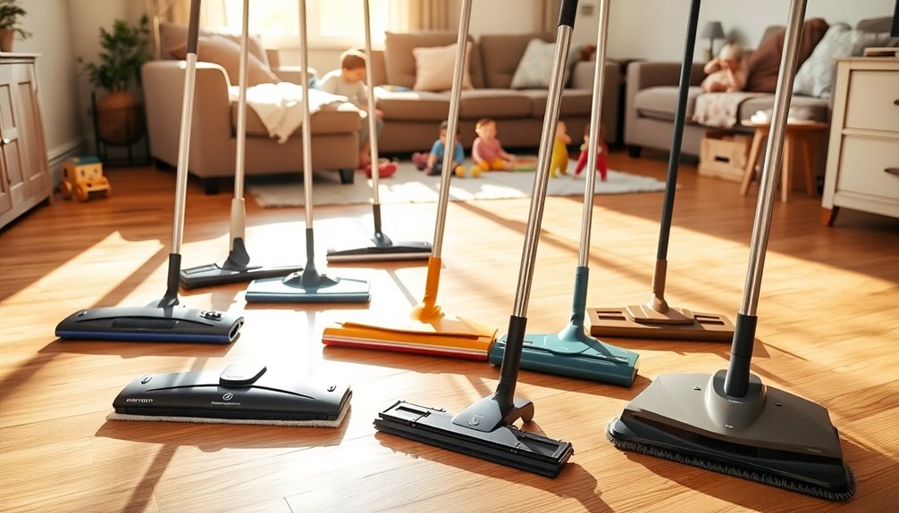 choosing family floor sweepers