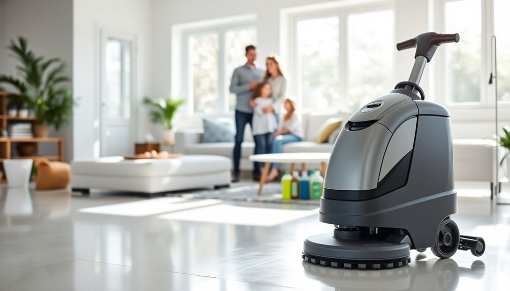 choosing family scrubber dryers