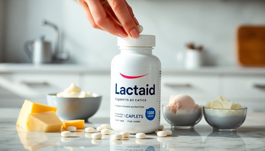 choosing lactaid relief caplets