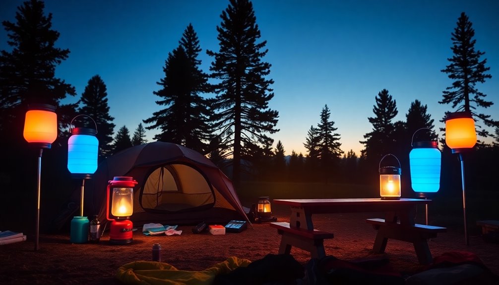 choosing solar camping lanterns