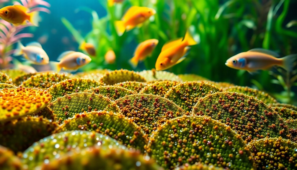 choosing tropical algae wafers