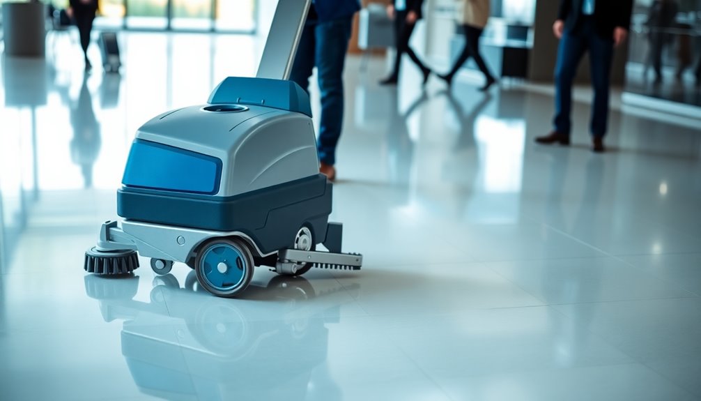 choosing walk behind scrubber