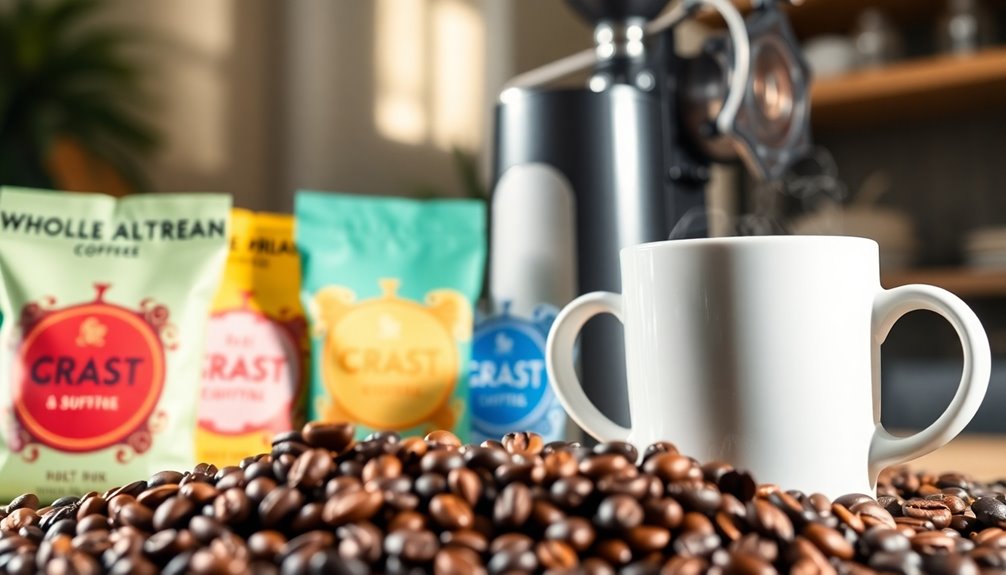 choosing whole bean coffee