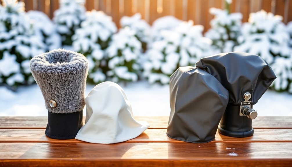 choosing winter faucet covers