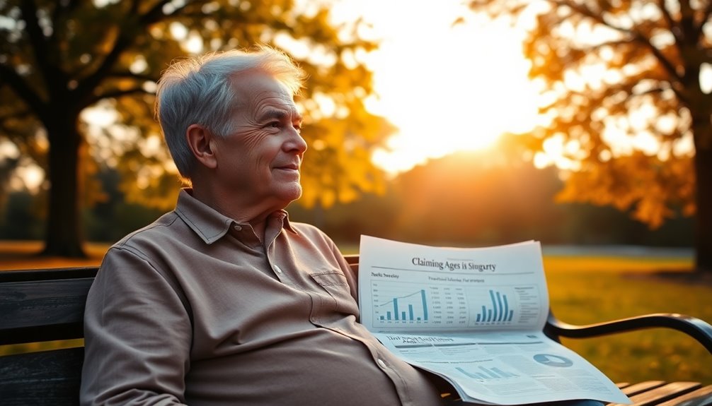 claiming age data analysis