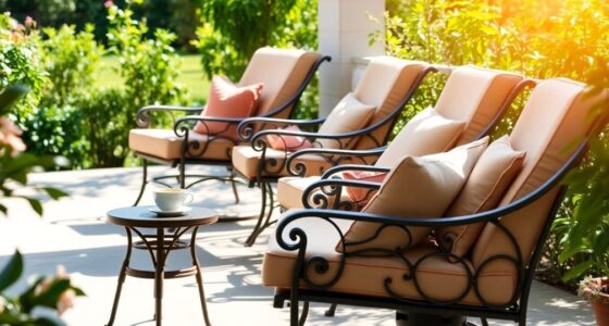 comfortable outdoor seating options