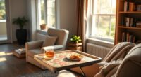 comfortable tv trays for seniors