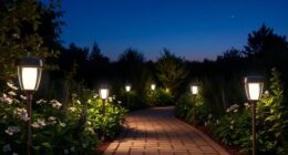 cost free garden lighting