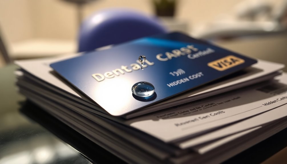 dental credit card costs