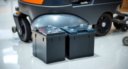 efficient walk behind scrubber batteries