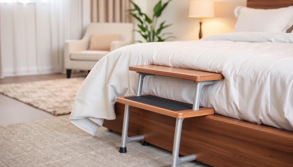 elderly bed step considerations