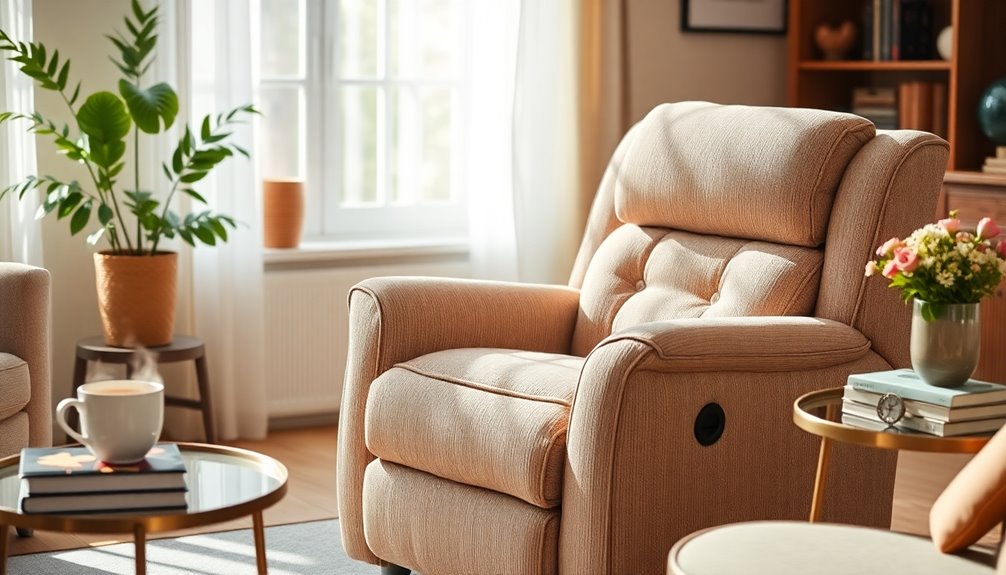elderly comfort recliner selection