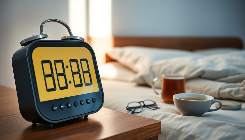 elderly friendly alarm clock features