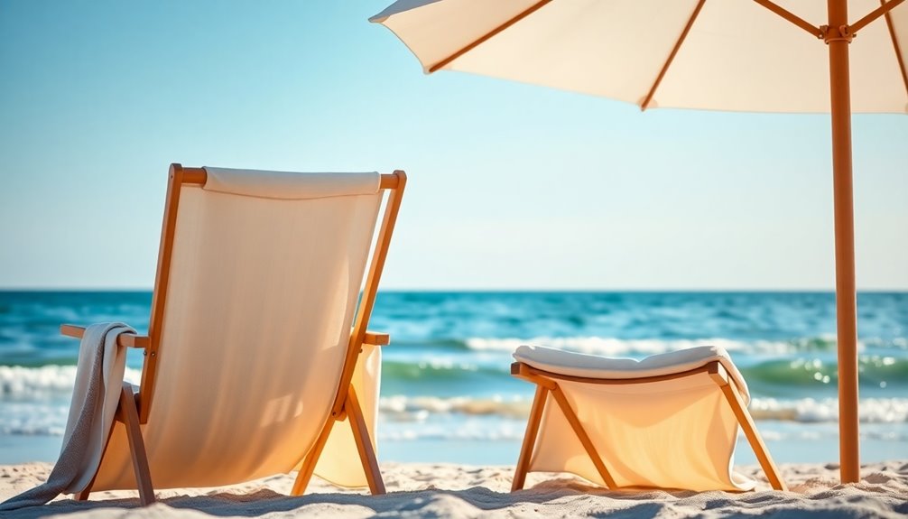 elderly friendly beach chair features