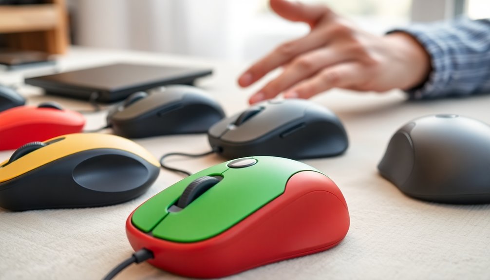 elderly friendly computer mouse features