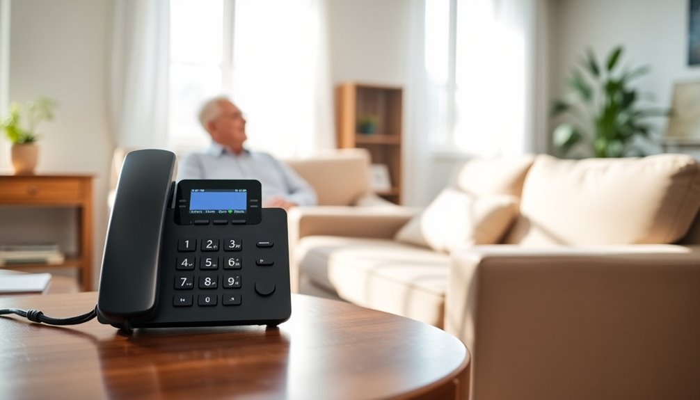 elderly friendly cordless phone features