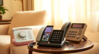 elderly friendly home phone options