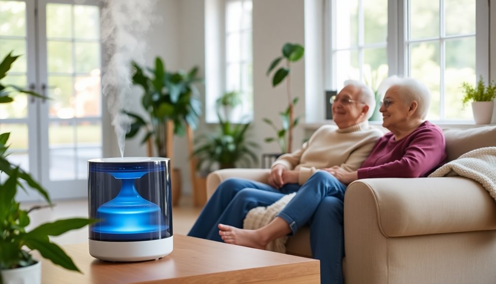 elderly friendly humidifier features