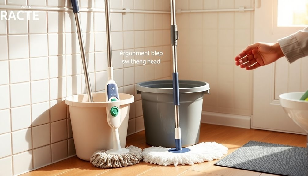 elderly friendly mop selection criteria