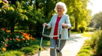 elderly independence support walkers