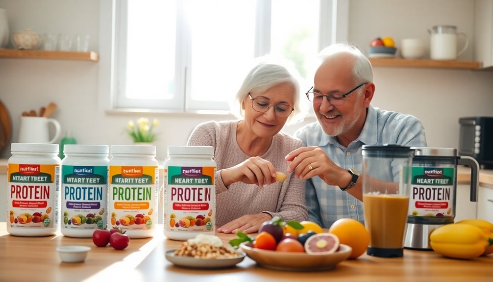 elderly protein powder selection